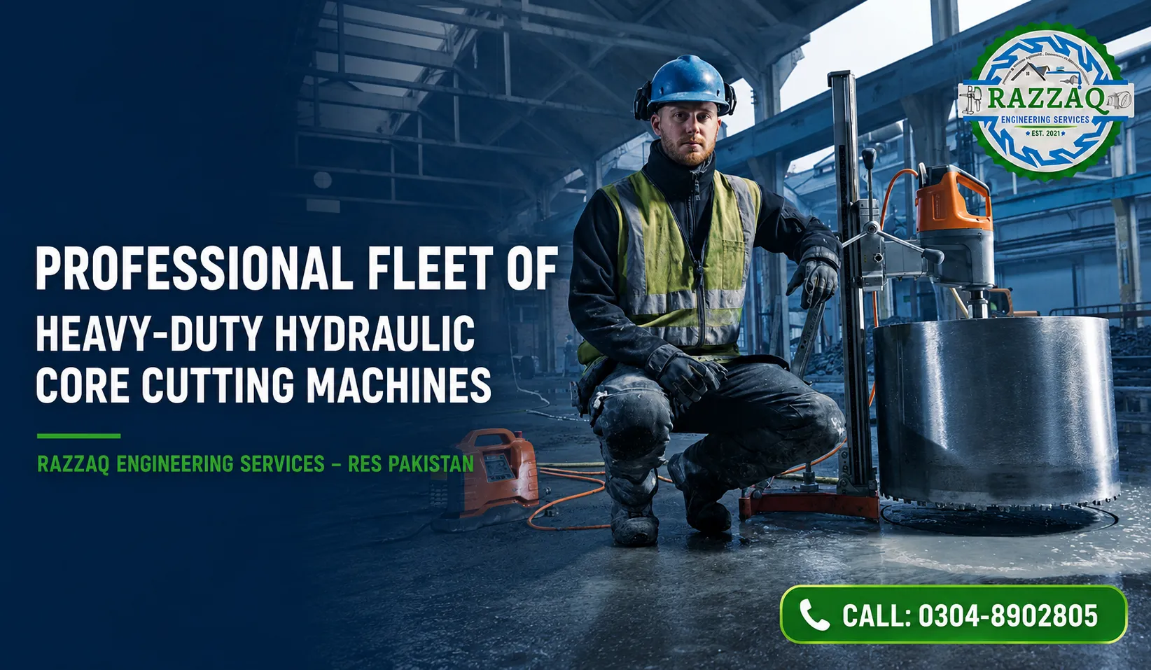 Professional Fleet of Heavy-Duty Hydraulic Core Cutting Machines