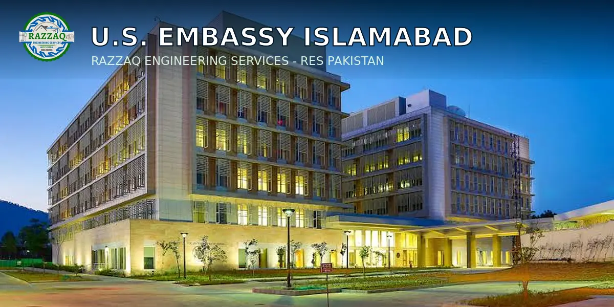 Us Embassy Islamabad - Concrete Cutting Vibration Free 