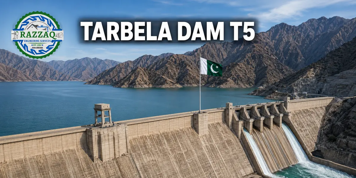Tarbela Dam T5 Extension ( Core Cutting & Concrete Demolition Anti Vibration )
